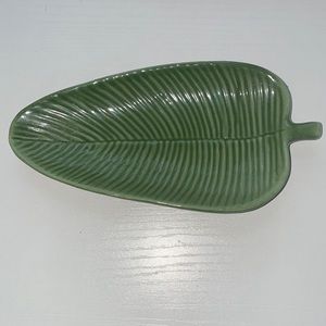 Leaf Shaped Jewelry Dish